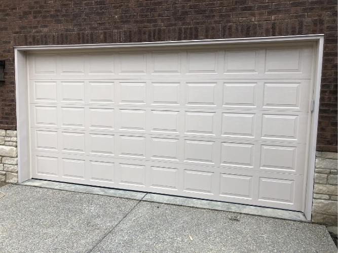White Garage Door